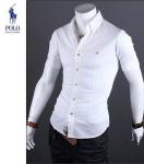 ralph lauren nouveau chemises business casual homme coton discount blanc